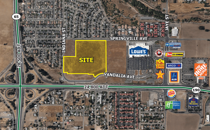 Pictures of Land property located at HWY 190 & HWY 65, Porterville, CA 93257 for sales - image #1