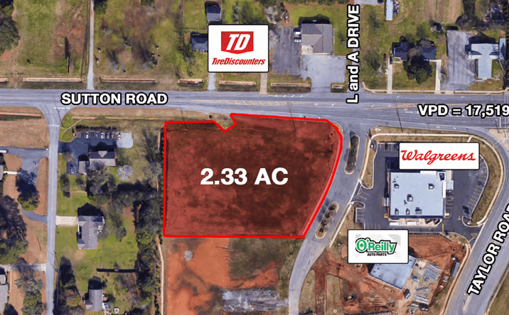 Pictures of Land property located at Sutton Road & L and A Drive, Huntsville, AL 35763 for sales - image #1