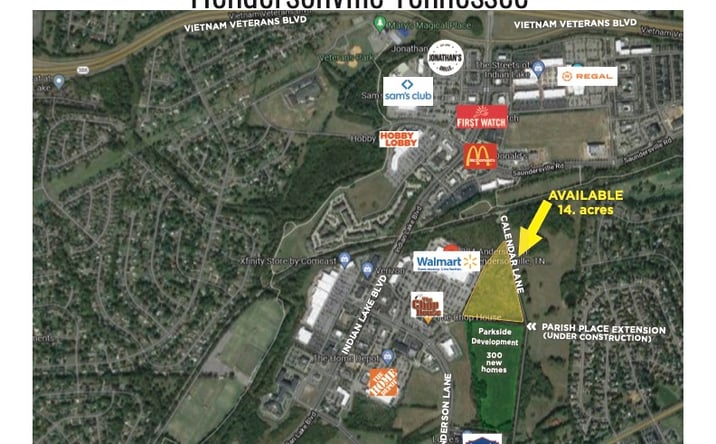 Pictures of Land property located at Calendar Ln, Hendersonville, TN 37075 for sales - image #1