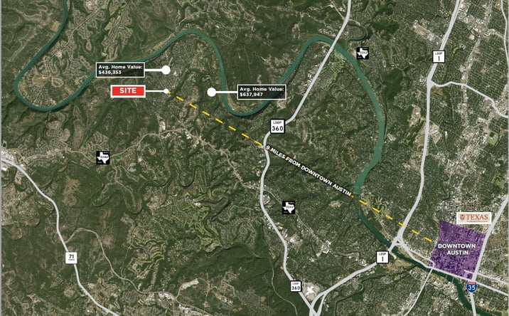 Pictures of Land property located at 700 N Cuernavaca Dr, Austin, TX 78733 for sales - image #1