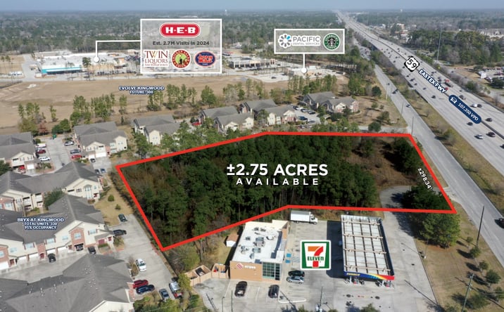 Pictures of Land property located at 24051 Eastex Freeway, Kingwood, TX 77339 for sales - image #1