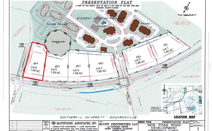 Pictures of Special Purpose property located at 0 NE New Poag Road - Lot 6 NE, Edwardsville, IL 62025 for sales - image #1