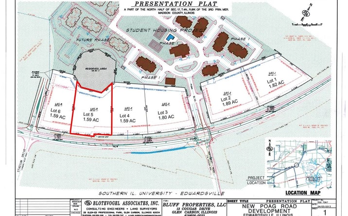Pictures of Special Purpose property located at 0 NE New Poag Road - Lot 5 NE, Edwardsville, IL 62025 for sales - image #1