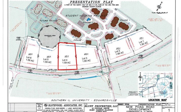 Pictures of Special Purpose property located at 0 NE New Poag Road - Lot 4 NE, Edwardsville, IL 62025 for sales - image #1