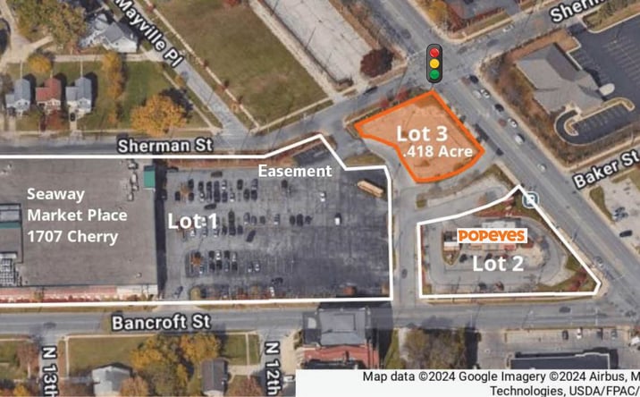 Pictures of Land property located at 1707 Cherry Street, Toledo, OH 43620 for sales - image #1
