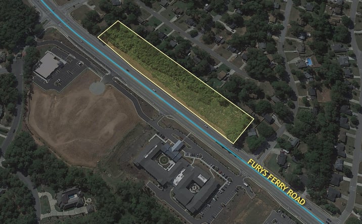 Pictures of Land property located at 526 Furys Ferry Rd, Augusta, GA 30907 for sales - image #1