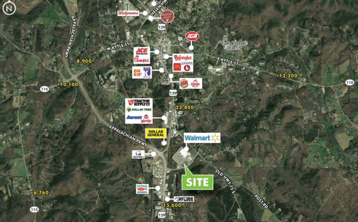 Pictures of Land property located at 260 Donald E Thurmond Pkwy, Cleveland, GA 30528 for sales - image #1