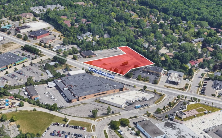 Pictures of Land property located at 2060 W Stadium Blvd, Ann Arbor, MI 48103 for sales - image #1