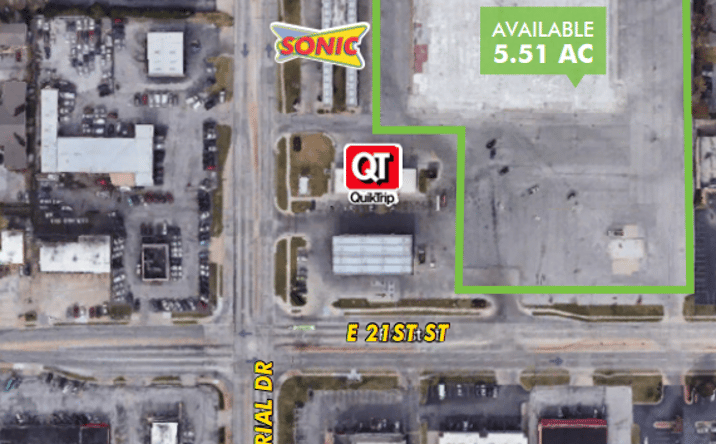 Pictures of Land property located at 8127 E 21st St, Tulsa, OK 74129 for sales - image #1
