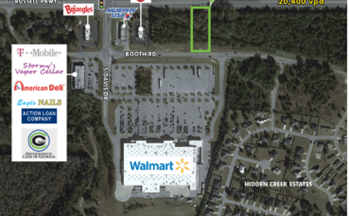 Pictures of Land property located at 502 Booth Rd (Pad 1), Warner Robins, GA 31088 for sales - image #1