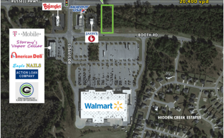 Pictures of Land property located at 502 Booth Rd (Pad 2), Warner Robins, GA 31088 for sales - image #1