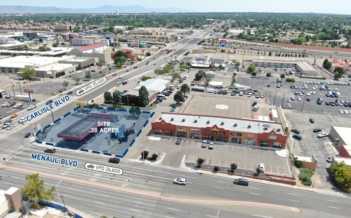 Pictures of Land property located at SWC Menaul and Carlisle, Albuquerque, NM 87107 for sales - image #1
