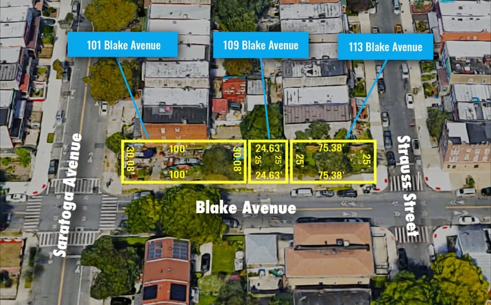 Pictures of Land property located at 101 Blake Ave, Brooklyn, NY 11212 for sales - image #1