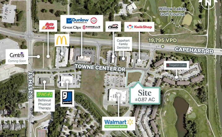 Pictures of Land property located at 2109 Towne Centre Dr, Bellevue, NE 68123 for sales - image #1