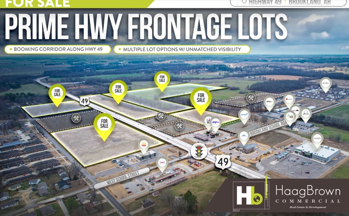 Pictures of Land property located at 101 Darr St, Brookland, AR 72417 for sales - image #1