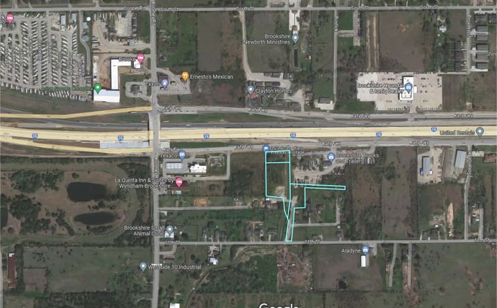 Pictures of Land property located at 35055 Katy Fwy, Brookshire, TX 77423 for sales - image #1