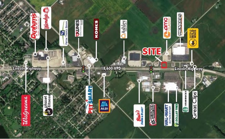 Pictures of Land property located at 3820 Lincoln Hwy, Sterling, IL 61081 for sales - image #1