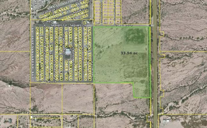 Pictures of Land property located at SR Highway 80 Frontage, Benson, AZ 85602 for sales - image #1