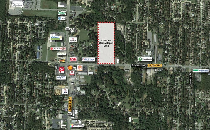 Pictures of Land property located at 409 East Kiehl Avenue, Sherwood, AR 72120 for sales - image #1