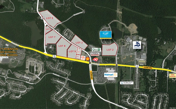 Pictures of Land property located at Highway 10 & Chenal Parkway, Little Rock, AR 72223 for sales - image #1
