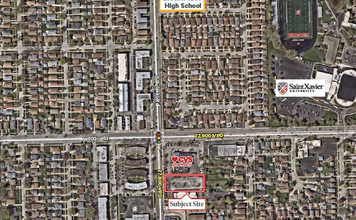 Pictures of Land property located at 10343 S Pulaski Rd, Chicago, IL 60655 for sales - image #1