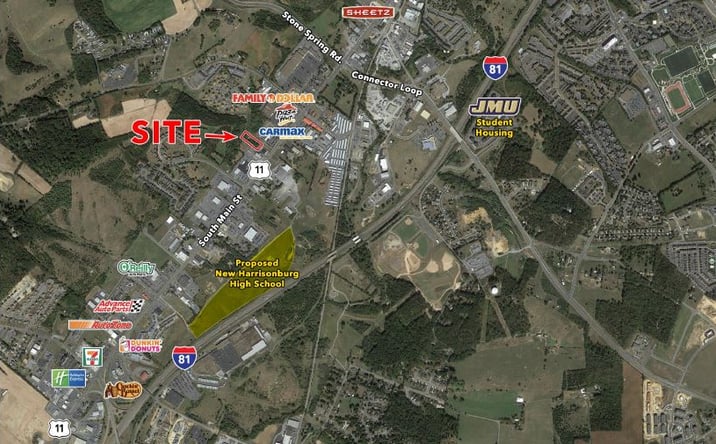 Pictures of Land property located at 0 S. Main St, Harrisonburg, VA 22801 for sales - image #1