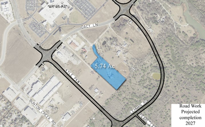 Pictures of Land property located at 1600 Dacy Ln, Kyle, TX 78640 for sales - image #1