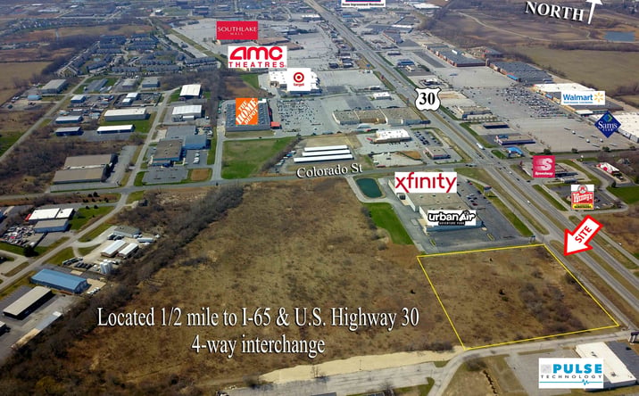 Pictures of Land property located at 3425 E U.S. Hwy 30, Merrillville, IN 46410 for sales - image #1
