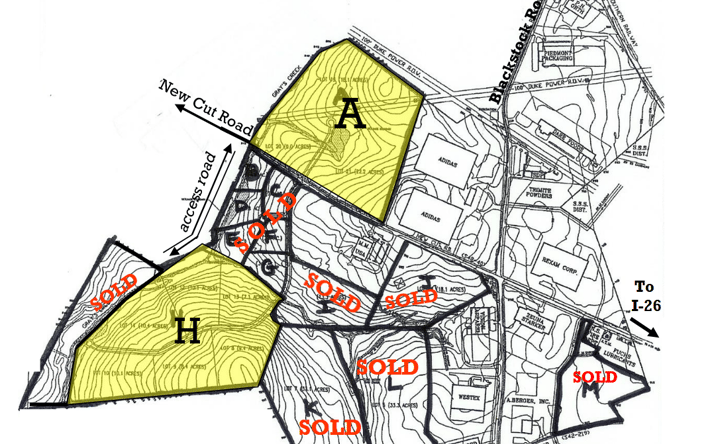 Pictures of Land property located at 2751 New Cut Road, Spartanburg, SC 29303 for sales - image #1