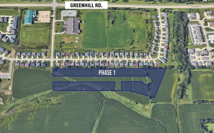 Pictures of Land property located at 17.7 Acres Pinnacle Prairie, Cedar Falls, IA 50613 for sales - image #1