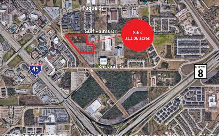 Pictures of Land property located at Kurland Dr, Houston, TX 77034 for sales - image #1