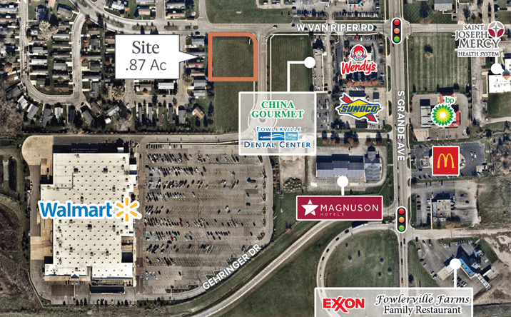 Pictures of Land property located at 970 Gehringer Dr (Pad 1), Fowlerville, MI 48836 for sales - image #1
