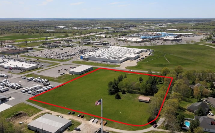 Pictures of Industrial, Office, Retail property located at 1605 Yearack Drive, Marion, IL 62959 for sales - image #1
