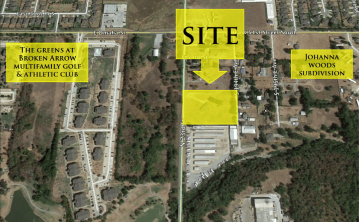 Pictures of Land property located at 5203 S 193rd E Ave, Broken Arrow, OK 74014 for sales - image #1