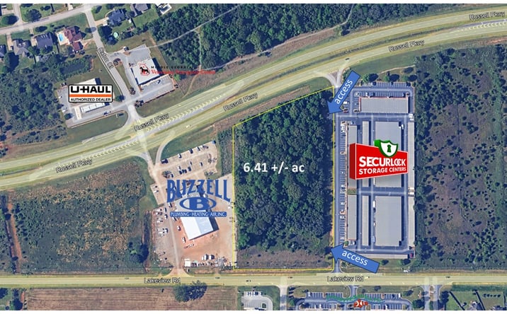Pictures of Land property located at 4700 Russell Pkwy, Warner Robins, GA 31088 for sales - image #1