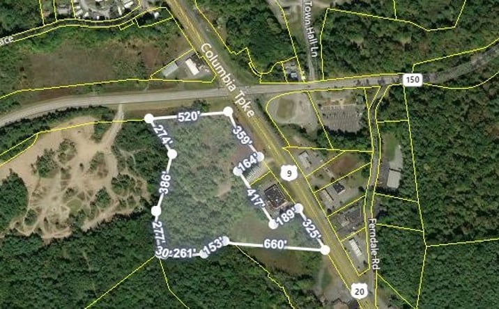 Pictures of Land property located at NYS Route 150 & US Route 9 & 20, Schodack, NY 12033 for sales - image #1