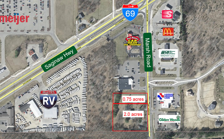 Pictures of Land property located at 16944 Marsh Rd, Bath Twp, MI 48840 for sales - image #1