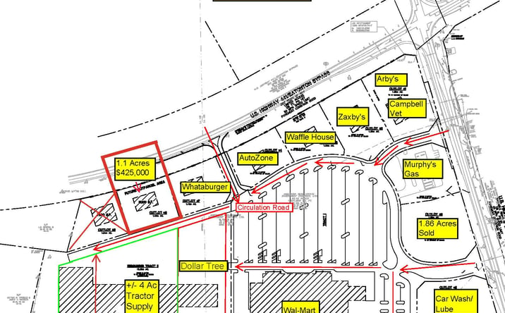 Pictures of Land property located at 101 Walmart Dr, Eatonton, GA 31024 for sales - image #1