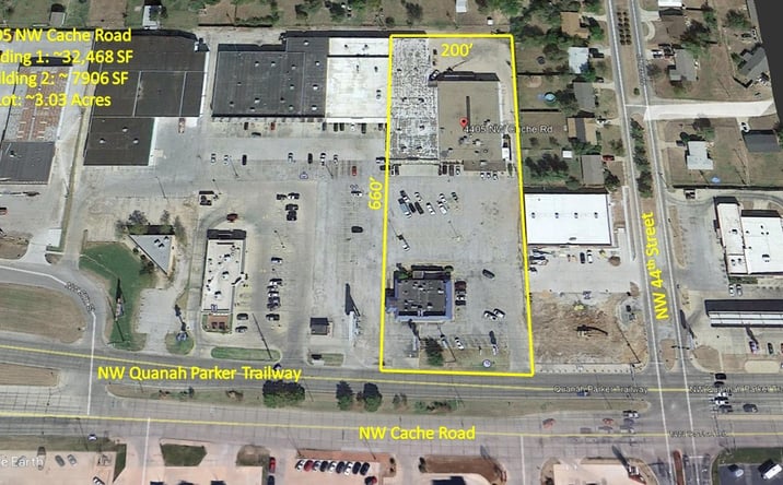 Pictures of Retail property located at 4405 NW Cache Rd, Lawton, OK 73505 for sales - image #1