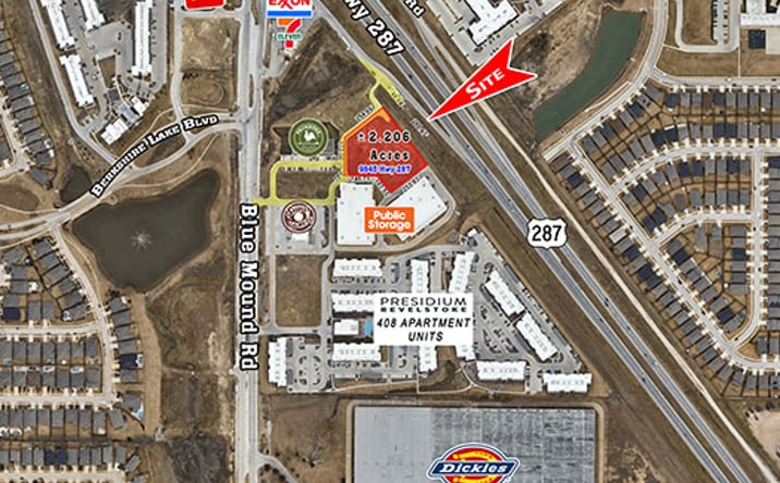 Pictures of Land property located at 287 Blue Mound Rd, Haslet, TX 76052 for sales - image #1