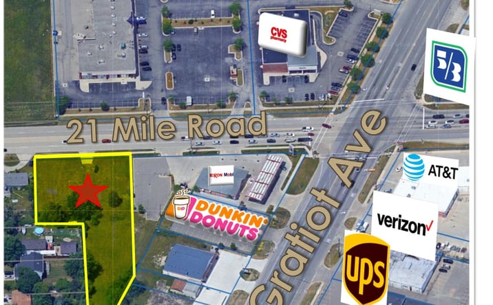 Pictures of Land property located at 25314 21 Mile Rd, Chesterfield, MI 48051 for sales - image #1