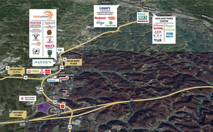 Pictures of Land property located at N Big Run Rd, Ashland, KY 41102 for sales - image #1
