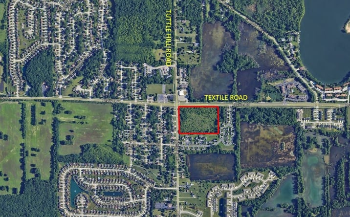 Pictures of Land property located at SEC Tuttle Hill and Textile, Ypsilanti Charter Township, MI 48198 for sales - image #1