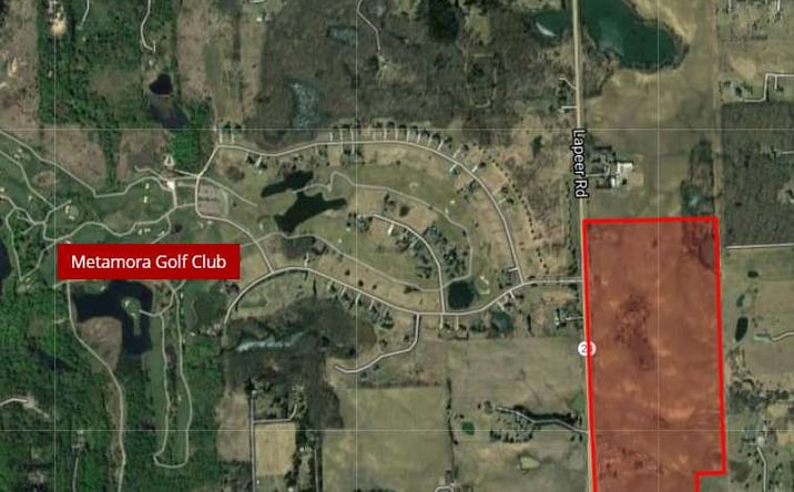 Pictures of Land property located at S Lapeer Rd, Metamora Twp, MI 48455 for sales - image #1