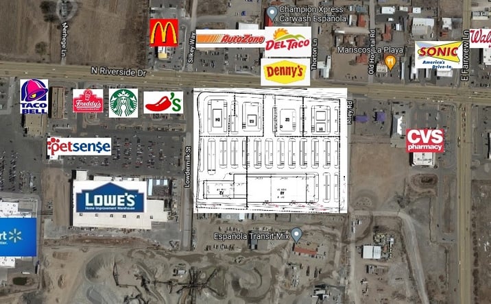 Pictures of Retail, Self Storage, Special Purpose property located at N Riverside Dr, Española, NM 87532 for sales - image #1