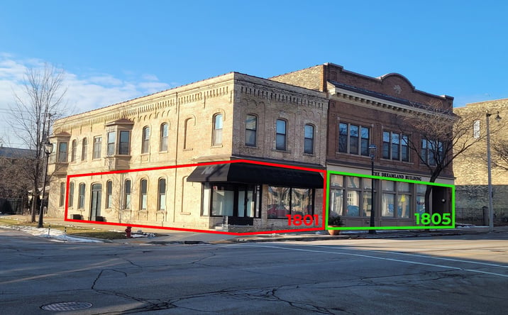 Pictures of Retail, Office property located at 1801 & 1805 North Dr. Martin Luther King Jr. Drive, Milwaukee, WI 53212 for sales - image #1