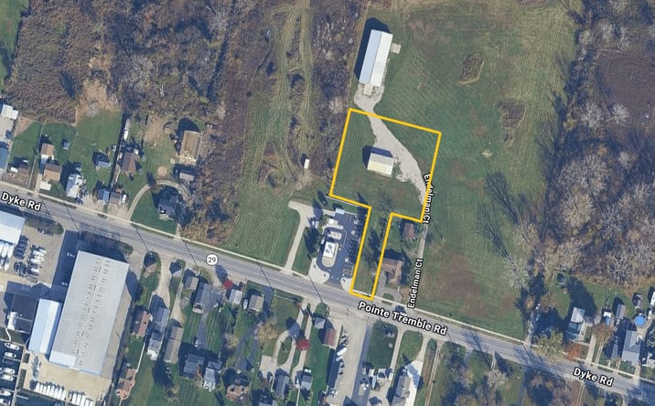 Pictures of Land property located at 5616 Pointe Tremble Road, Pearl Beach, MI 48001 for sales - image #1
