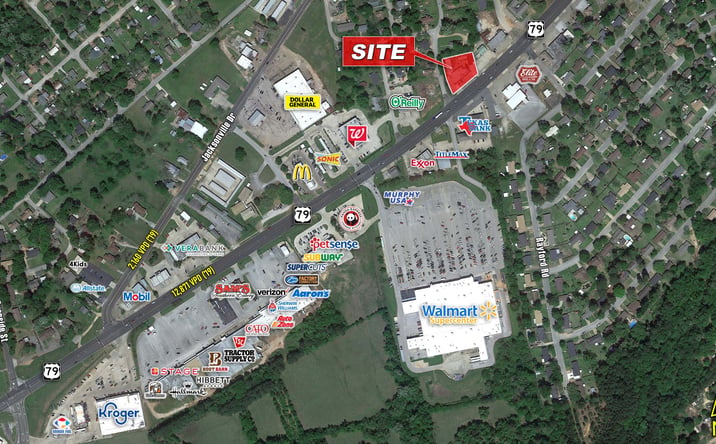 Pictures of Retail property located at 1824-A US Hwy 79 S, Henderson, TX 75654 for sales - image #1