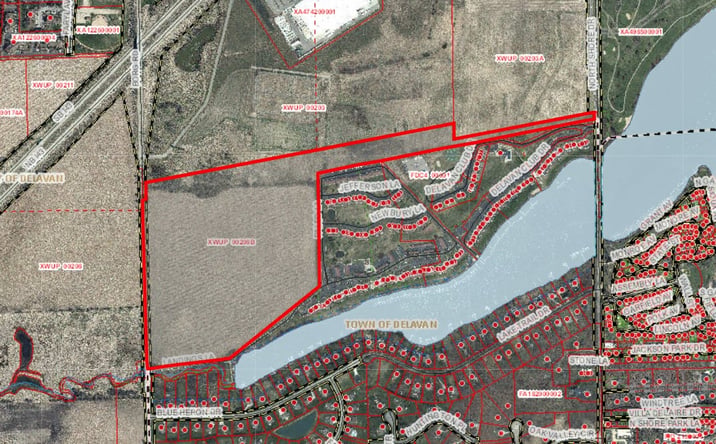 Pictures of Land property located at Lt0 Borg Road, Delavan, WI 53115 for sales - image #1