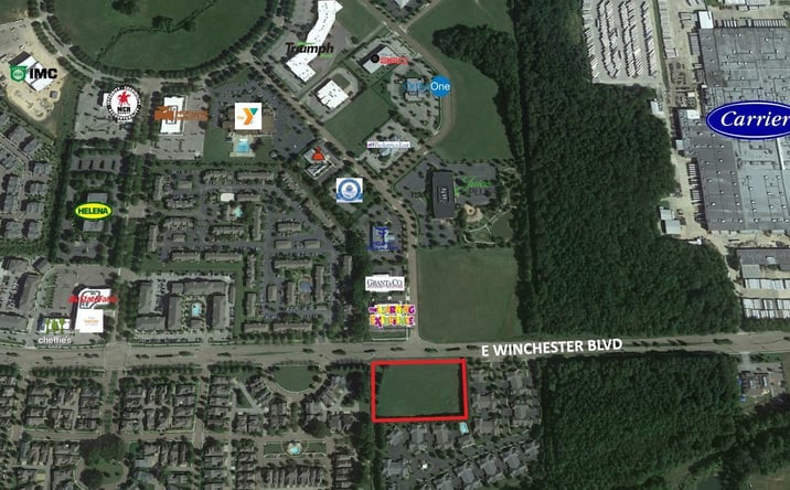 Pictures of Land property located at 855 E Winchester Blvd, Collierville, TN 38017 for sales - image #1